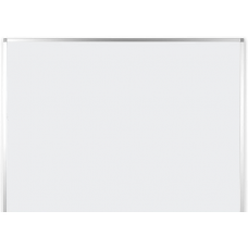 BoardsPlus - Tableau Blanc Magnétique, 90 x 60 cm, avec cadre en aluminium et porte-marqueurs