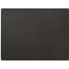 KalaMitica - Tableau Magnétique Mural en Acier, Écrivable à la Craie, Couleur Noir Anthracite, 56x38x0,12 cm