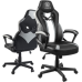 JOYFLY Chaise Gaming Ergonomique Fauteuil Gamer Support Lombaire, Cuir PU Fauteuil Gaming Style Racing Chaise de Bureau Ha...