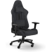 Corsair TC100 RELAXED Fauteuil Gaming - Tissu - Design Inspiré des Sports Automobiles - Coussin Lombaire - Coussin Repose-...