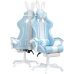 Ferghana Gaming Chair Massage avec Repose-Pieds Fauteuil Ergonomique Gaming Chair avec Appui-tête Chaise de Bureau PC Game...