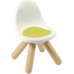 Smoby - Kid Chaise - Mobilier pour Enfant - Dès 18 Mois - Intérieur et Extérieur - 880111 Vert/Beige